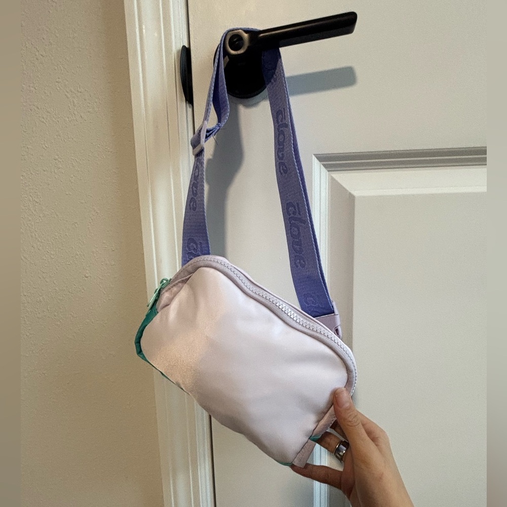 Clove Purple and Teal Crossbody Bag